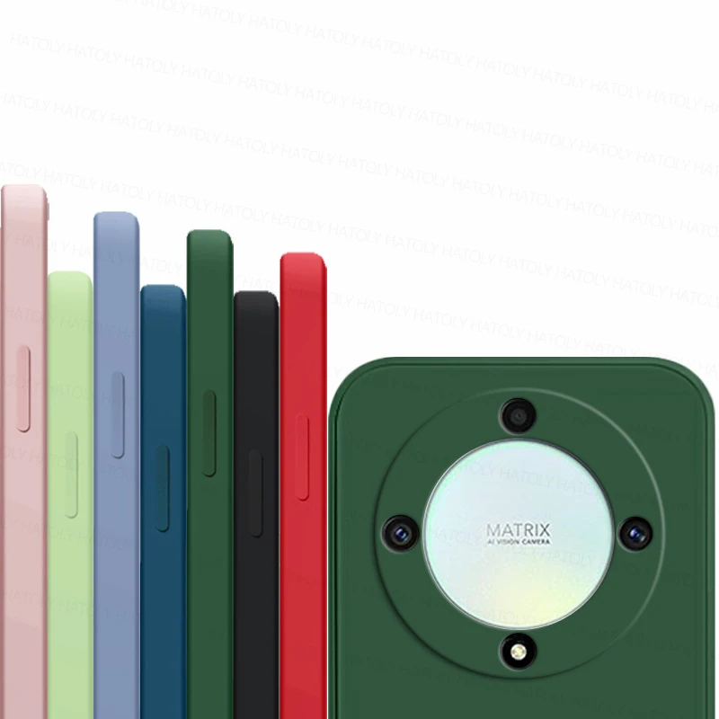 Per Honor Magic 5 Lite Case Honor Magic 4 5 Lite 5G Cover Cover Posteriore In Tpu Liquido Antiurto Originale Honor Magic 5 Lite