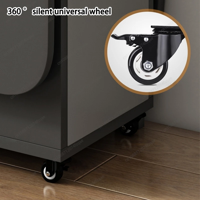 Folding Dining Table Movable Furniture With Chair Set Multifunctional Rectangle Foldable Tables For Apartment Living Room