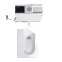 T Household Ceramic Squatting Pan Flushing Cistern Whole Set Potty Chair Style Toilet Squat Toilet 1