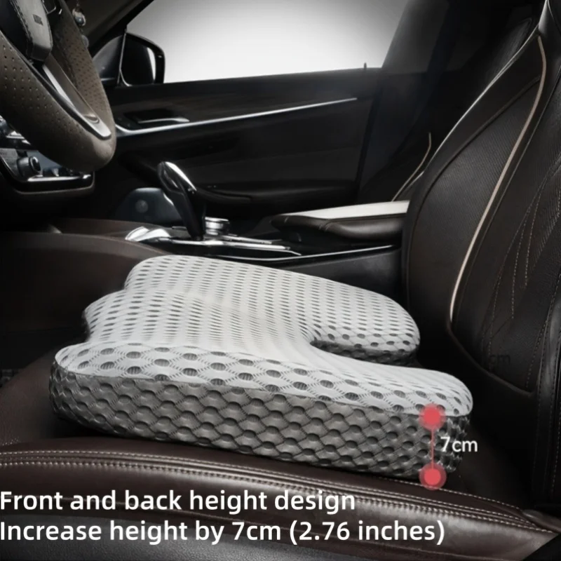 Coccyx Seat Cushion Memory Foam U-Shaped Pillow for Chair Cushion Pad Car Office Hip Support Massage Orthopedic Pillow
