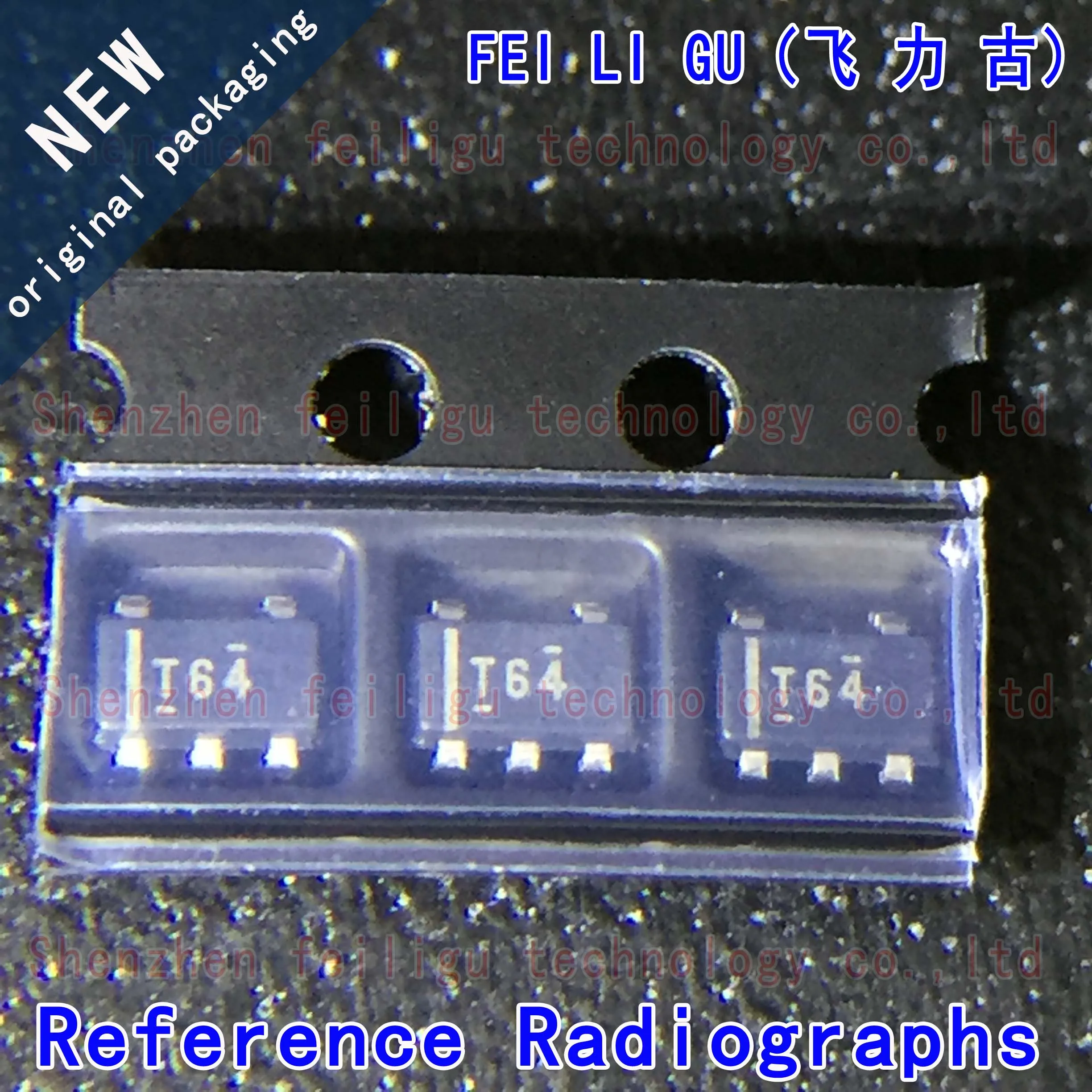 100% New original TPS73633MDBVREP TPS73633 screen printing:T64 package:SOT23-5 low dropout regulator chip