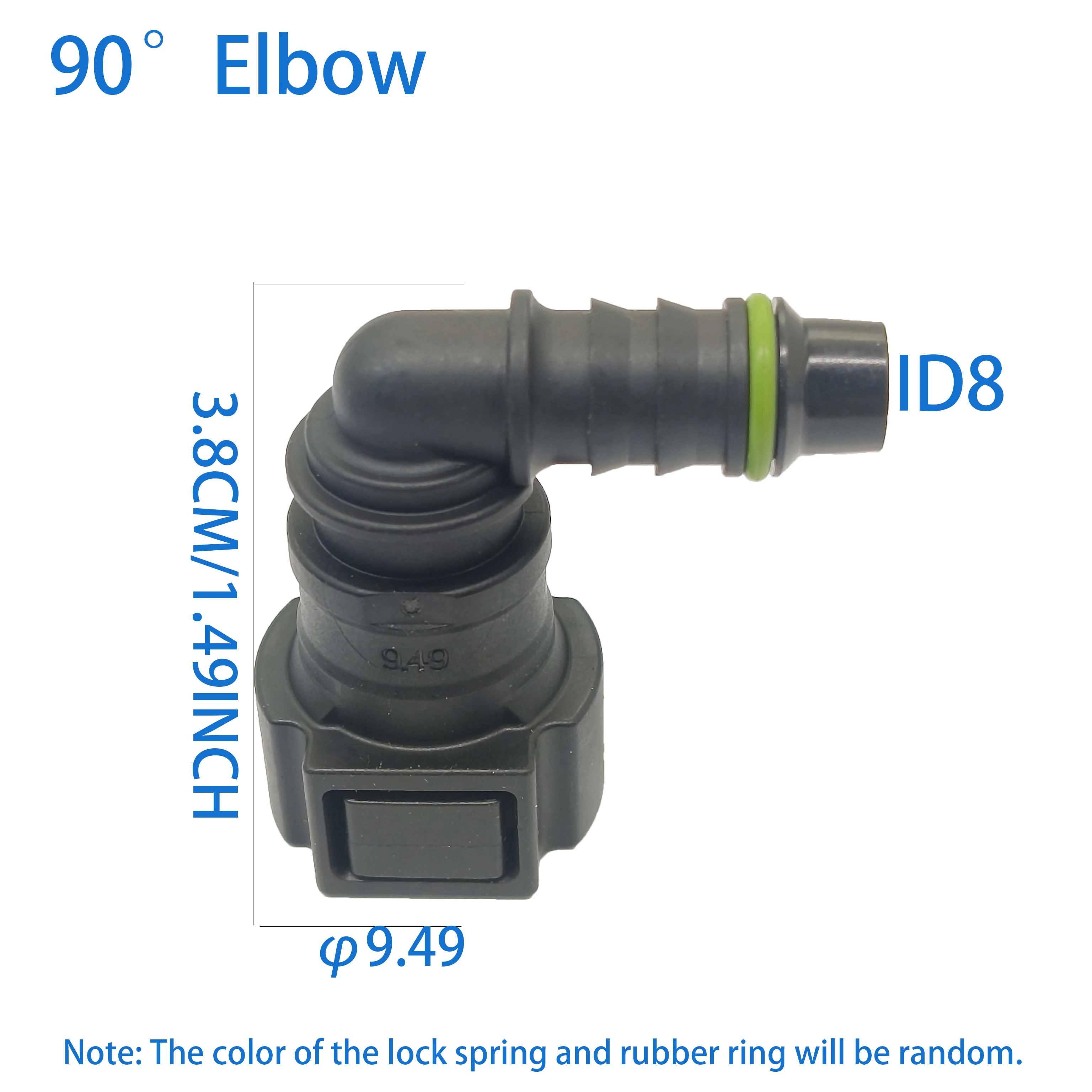 2pcs x 9.49 ID8 Female Auto Car Fuel Line Hose Quick Release Connector Carburetor Part fuel line connector,hose coupler