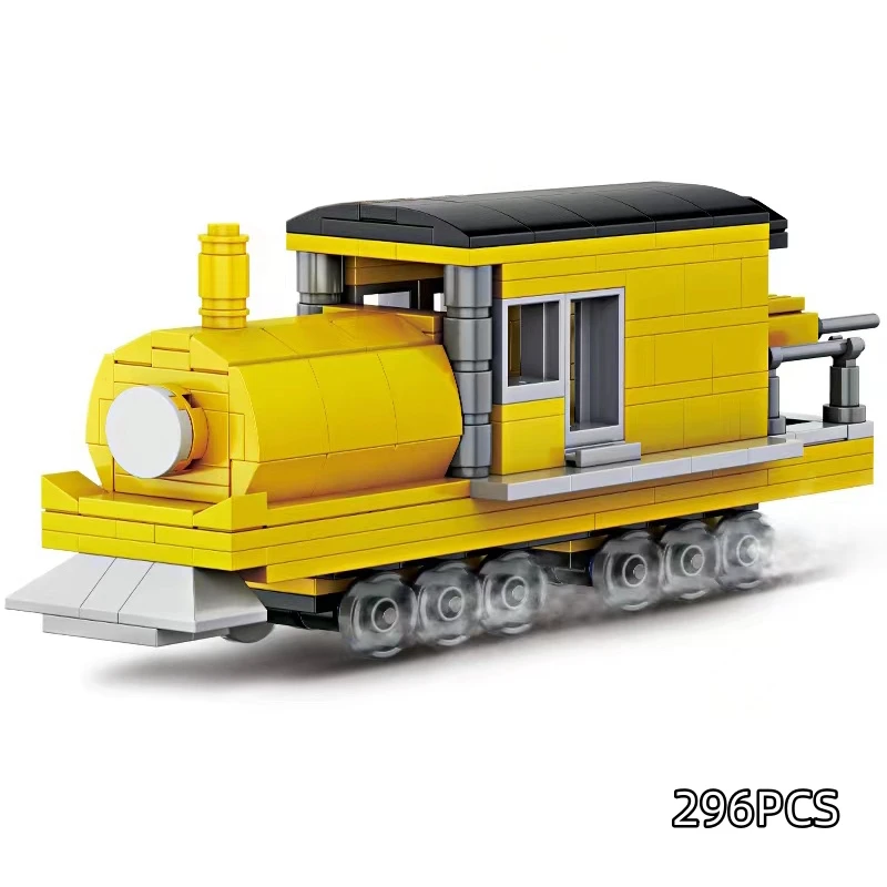 Spider Train Cartoon Monster Steam Trains Moc Game Building Blocks Choo-Choo Charles HorrorsBricks Toys for Children 6