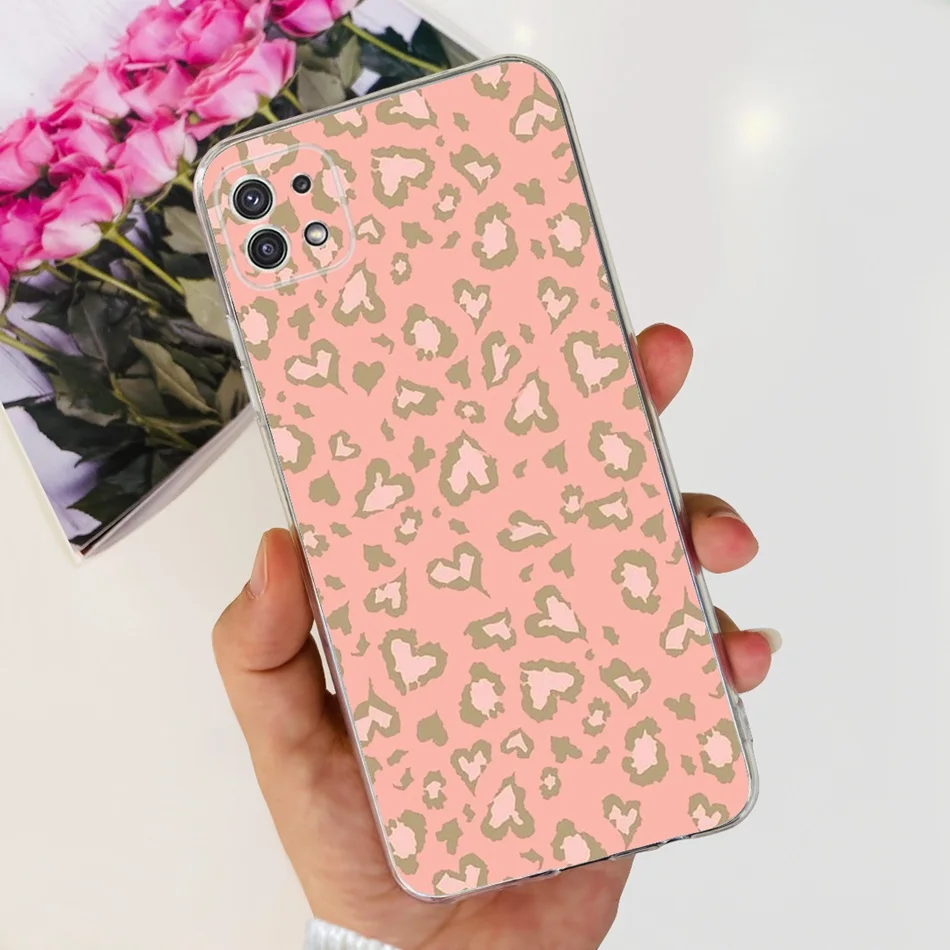 Stylish Transparent TPU Soft Silicone Phone Case