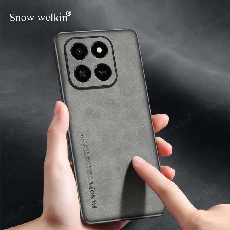 Luxury Sheepskin Leather Shockproof Silicone Phone Case Cover Coque