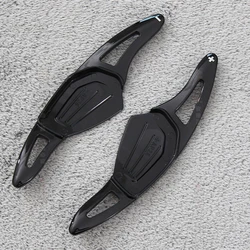 Car Steering Wheel Shifter Paddle Extension DSG Sticker Styling - Premium Enhancement (Black)