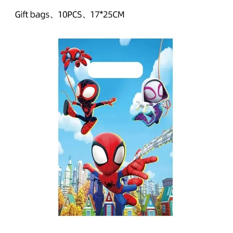 Marvel Birthday Party Disposable Tableware Set Supplies Paper Plate Decorations Spider-Man and His Best Friends disposable tableware