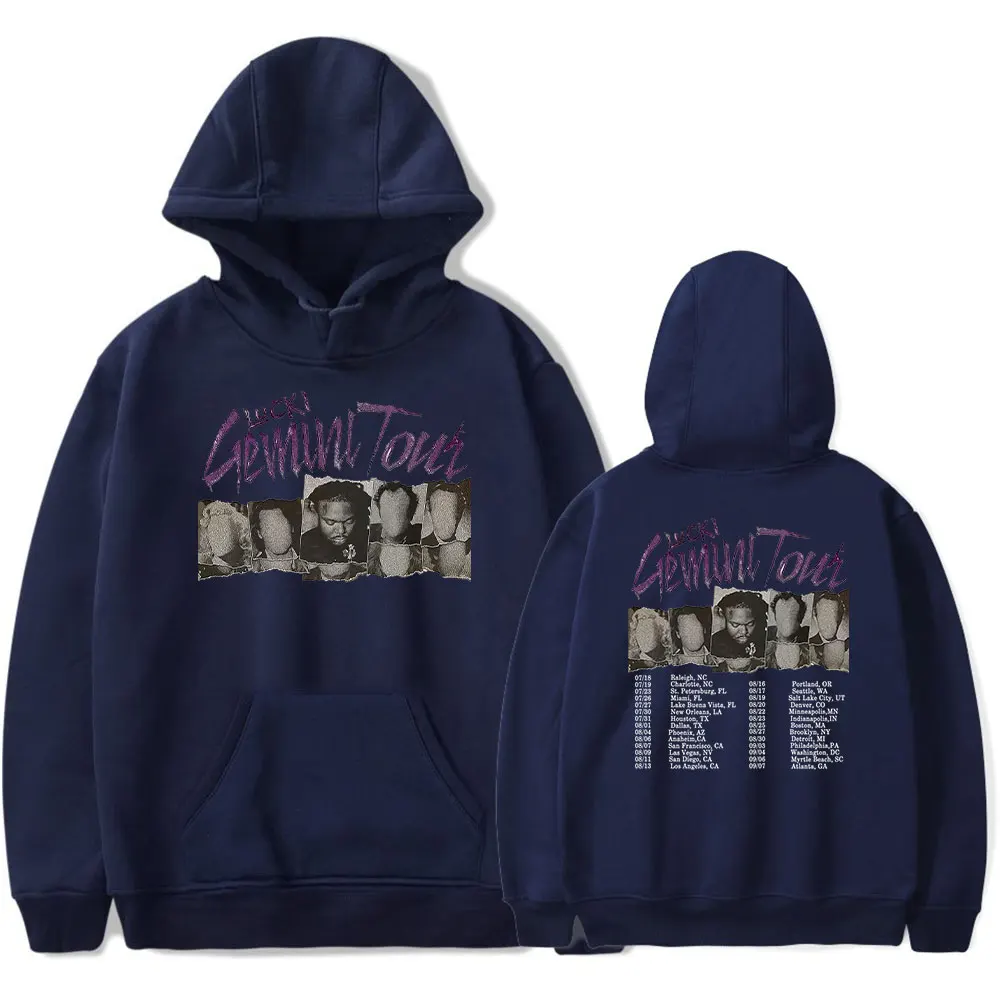 thumbnail image 1 of Sudadera con capucha Lucki Gemini Tour 2024 para hombre y mujer, unisex, de manga larga, para cosplay, ropa de calle, 1 of 5