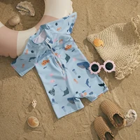 Ma&Baby 0-4Y Toddler Infant Baby Kid Boy Girl Swimsuit Zipper Swimwear Summer Beachwear Bathing Suit 3