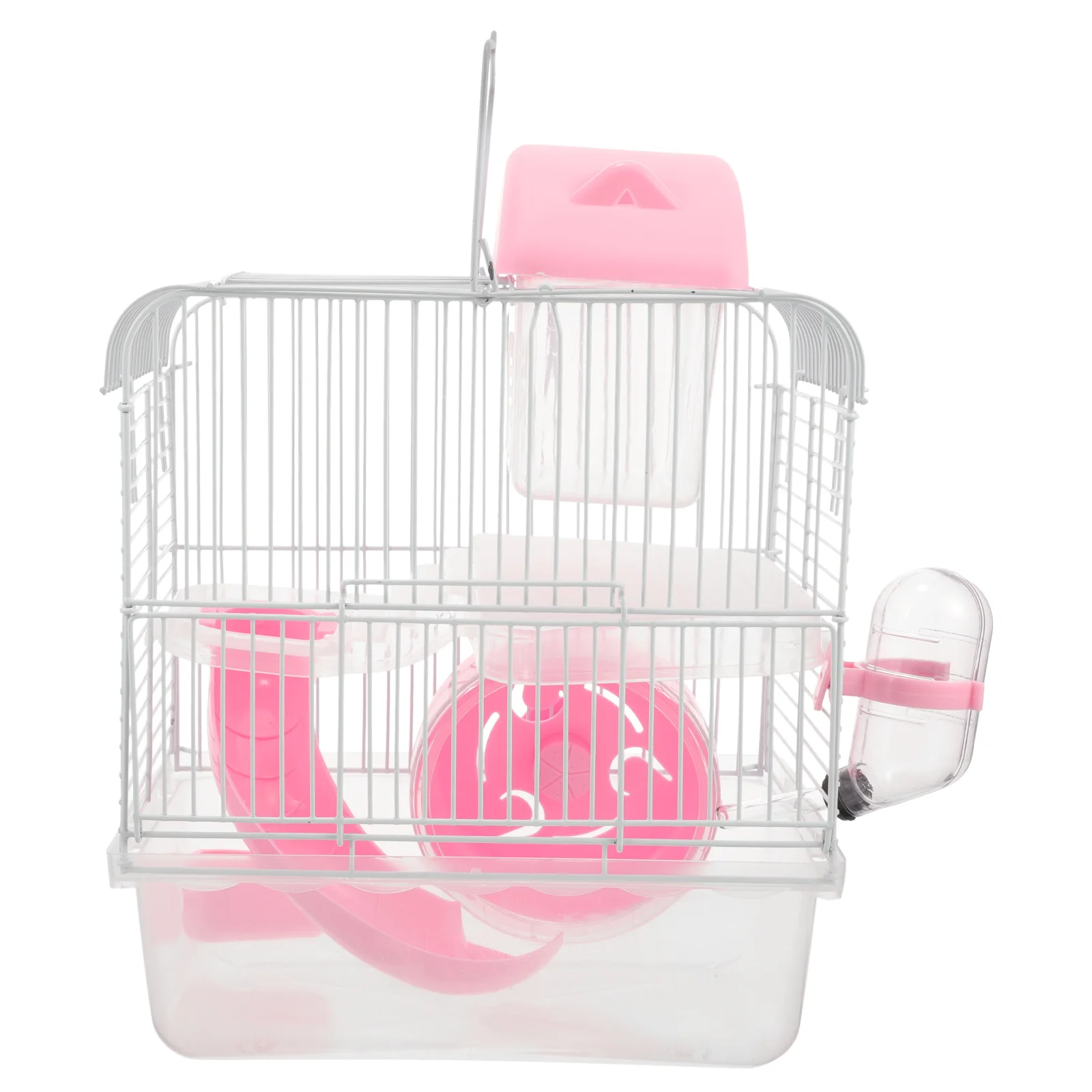 

Hamster Cage Castle Guinea Pig Rat Platform Pink Dwarf Large Mouse Pet Mice Travel