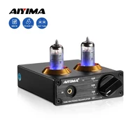 AIYIMA T3 HiFi Vacuum 6A2 Tube MM Phono Preamplifier Vinyl Record Player Stereo Tube Pre amp Amplifier Turntable Phonograph 12V 1