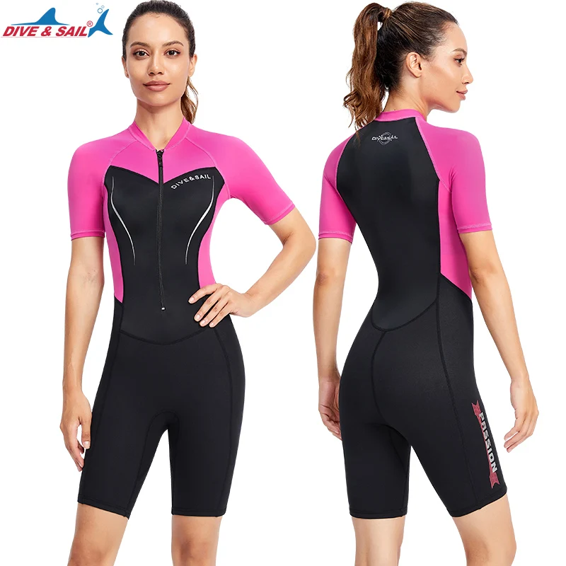 Costume Da Bagno A Maniche Corte Per Ragazza - Protezione UV UPF 50+ - Asciugatura Rapida - Taglie 2-16 Anni - Due Pezzi
