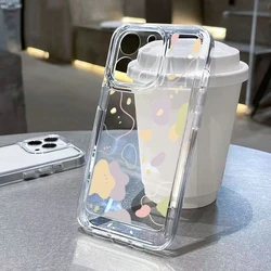 Chic White Love Heart Soft Clear Phone Case Cover - iPhone 11 Pro Max (1)