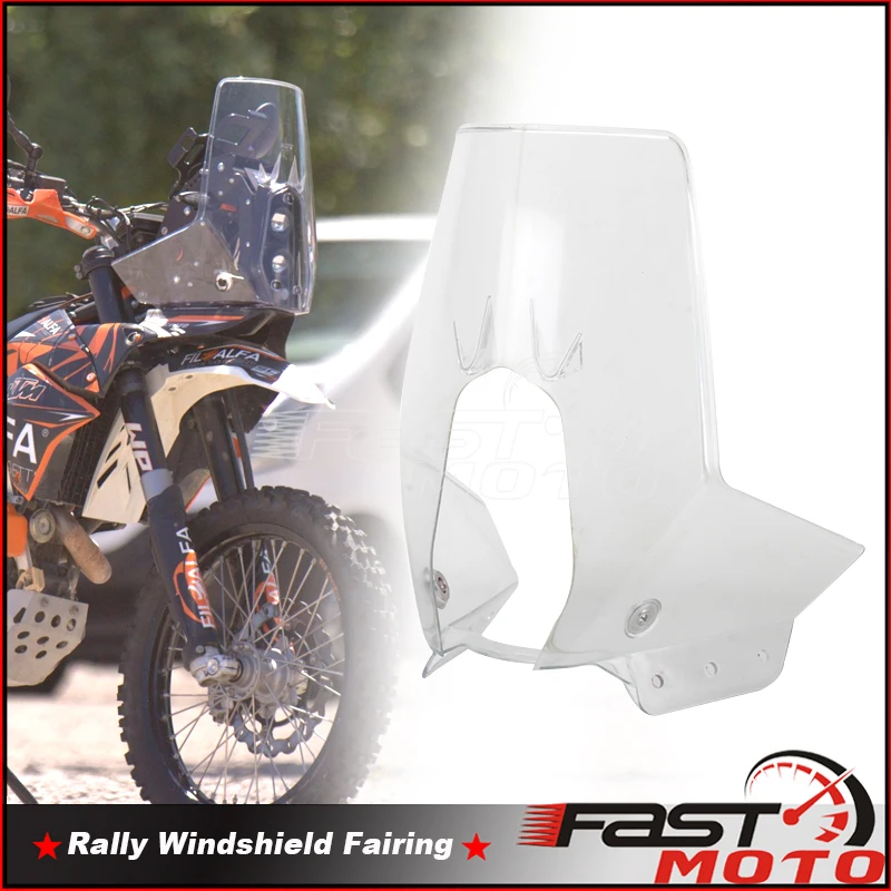 Parabrezza Supermoto Per 450 Rally Replica 701 Baja Rally Enduro 690 Baja/R/Rally 790/890 Adventure-R Exc Hus Wind Screen Shield