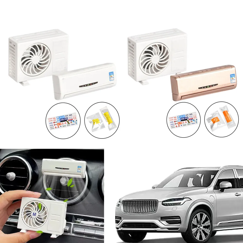 AirConditionerModelAirFreshenerSolarDiffuserCarAirConditionerDeodorizerCarInterior