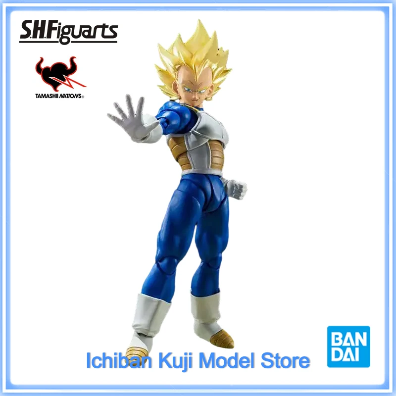 

100%Original Bandai Dragon Ball S.H.Figuarts SHF Super Saiyan Vegeta Anime Action Figure Model Collection Figurine Toys
