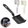 Men Styling Tool Barber Fade Combs Ergonomic Gradienter Design Hair Cutting Comb Plastic Barber Supplies Curved Comb for Salon 3