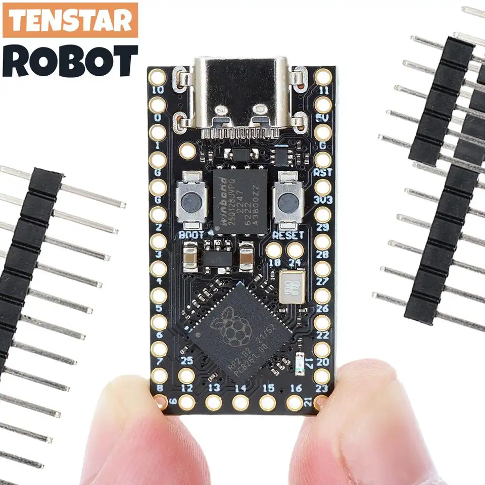 TENSTAR RP2040 Pro Micro Development Board 4MB/16MB Flash Dual-Core Supports Mciro Python Compatible For Raspberry PI PICO image 1