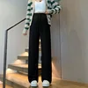 New Maternity Pants Spring, Autumn and Summer Wide-Leg Pants Without Belly Support Drawstring Straight Wide-Leg Trousers 4