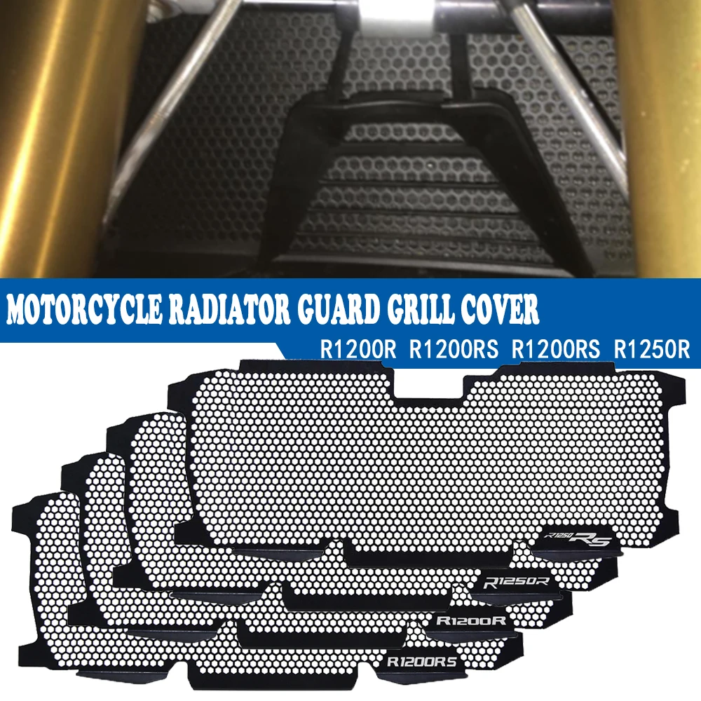 

For BMW R1200R R1200RS R1250R R1250RS R 1200 R R 1250 R RS 2015- 2023 Motorcycle Radiator Guard Grille Protector Radiator Shield