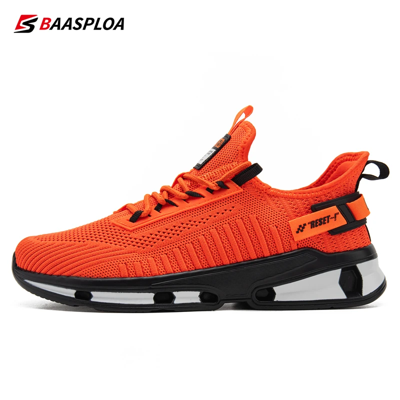 Baasploa Men\'s New Casual Knit Sneakers 1