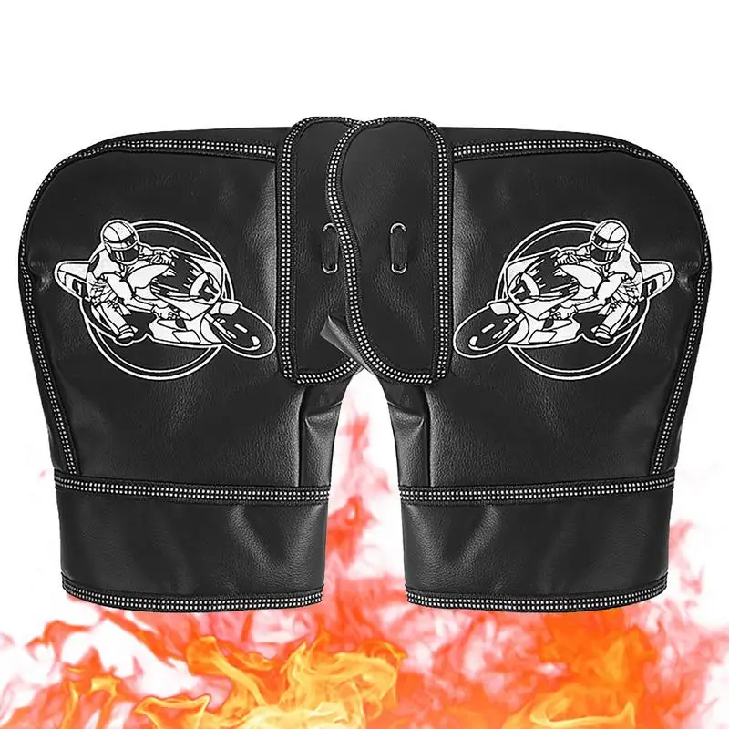 

ATV Handlebar Mitts Cold Weather Motorcycle Gloves Windproof Cycling Gloves Cold Weather Biking Gloves Bicycle Handlebar