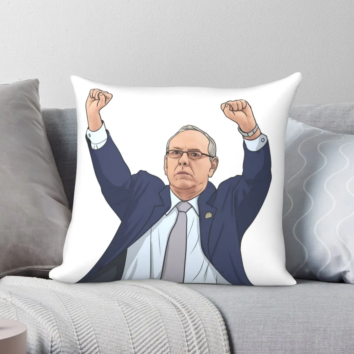 

Jim Boeheim Syracuse Orangemen Square Pillowcase Polyester Linen Velvet Creative Decor Throw Pillow Case Car Cushion Cover 18"