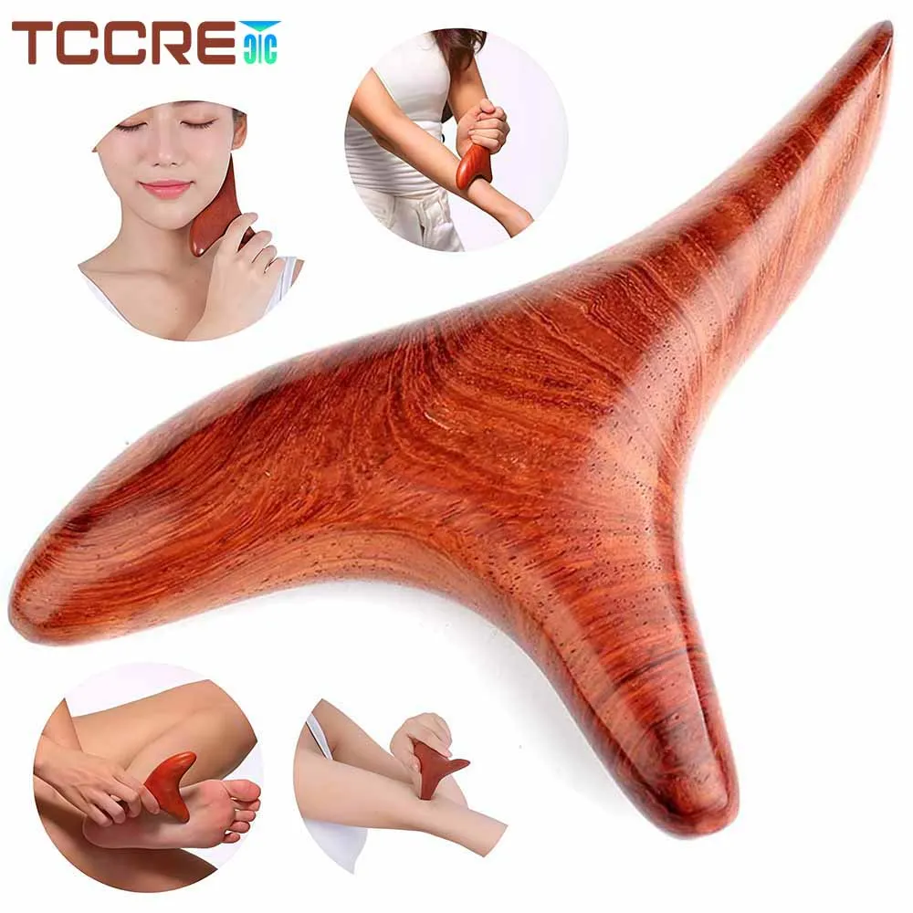124235-a00ce6.jpg Wood Trigger Point Massage Gua Sha Tool