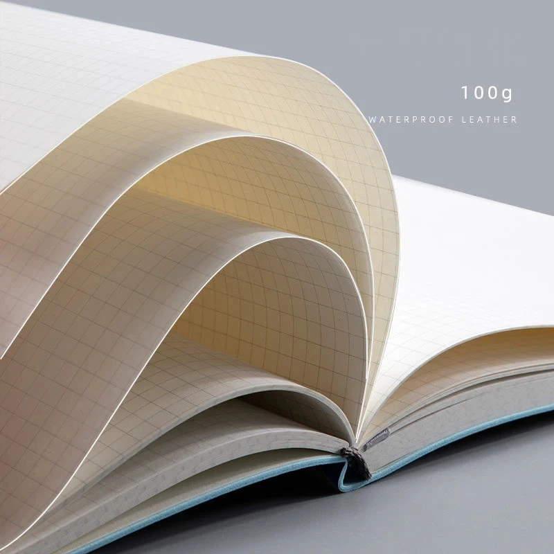 Notebook A5/B5 Thickened Large Super Thick Grid Square book Grid Diary Cuaderno Notebooks notebook diary grid book 4