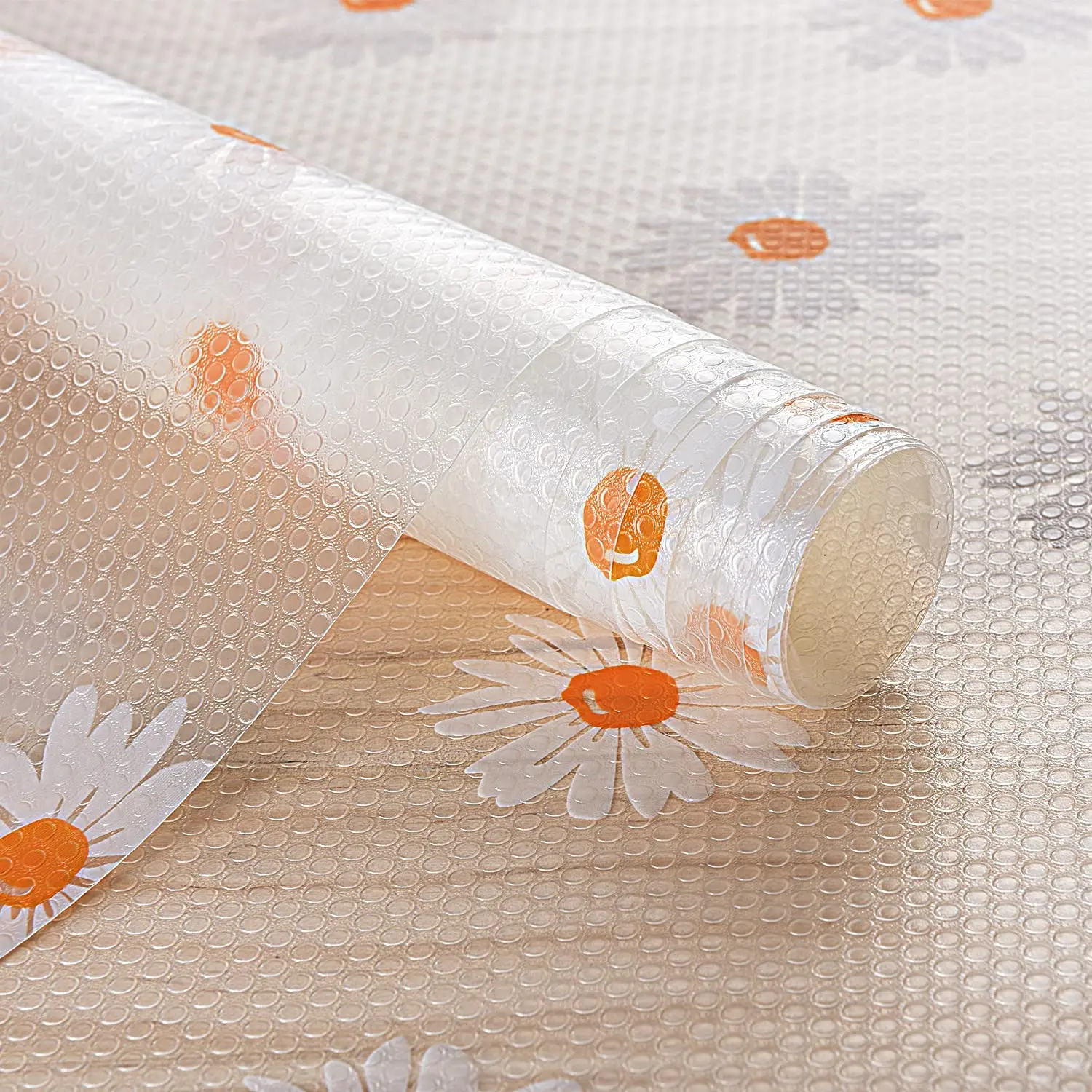 Alfombrilla Para Cajones Antideslizante Y Transparente De Olivo.Shop - Rollo De 50x200 Cm, No Adhesiva Y Recortable | Protector Para Nevera, Armarios Y Estantes