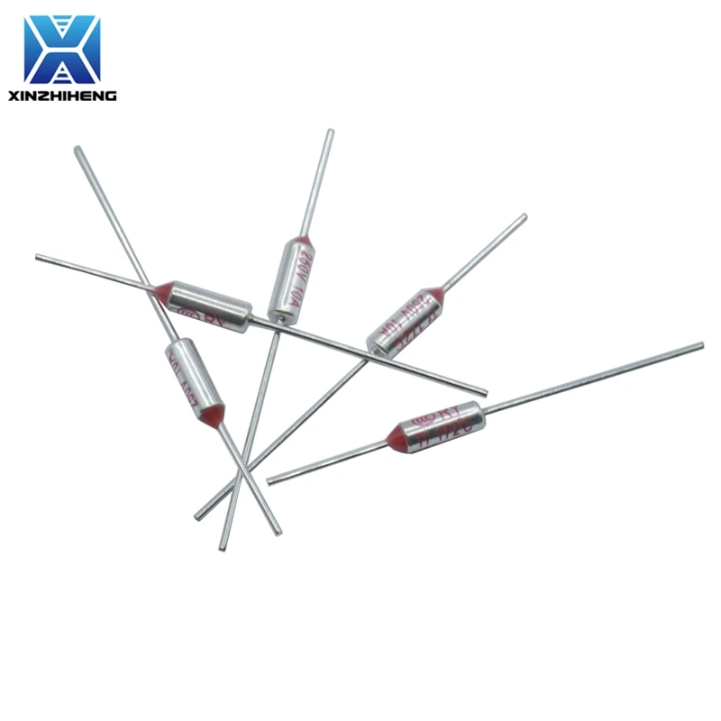 Thermal Fuse 5-10pcs RY 10A 250V TF 72 110 130 142 157 165 167 172 185 192 220 230 240 280 Degree Celsius