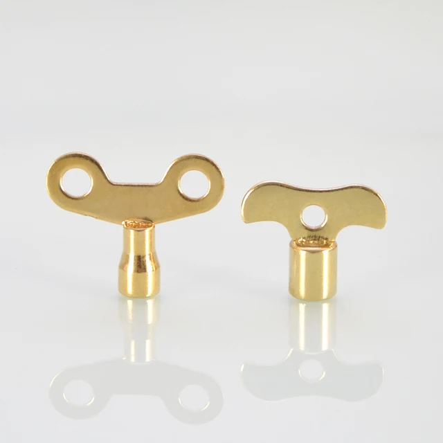 4 Chiavi Di Spurgo Radiatore In Ottone - Per Valvole Aria, Piccole E Portatili - Foto 5