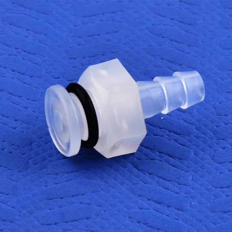 PP Bulkhead Joints + Nut Silicone O-Ring M5~M16 To 3~12mm Tank Inlet Drainage Adapter Irrigation Hose Pagoda Connectors 5~200Pcs