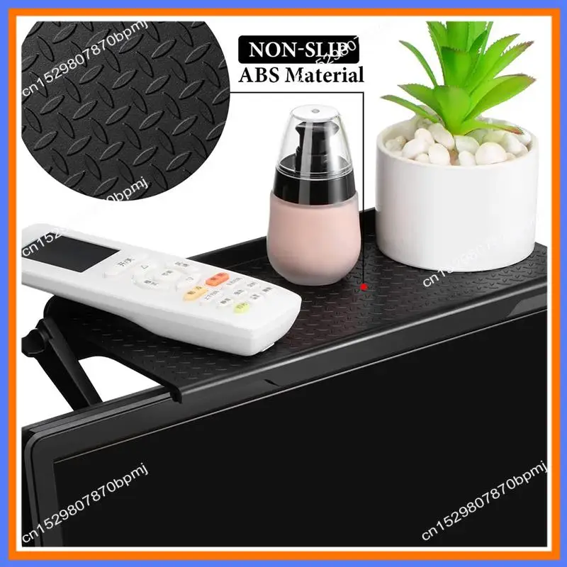 BAAE Wifi 라우터 선반 TV 상단 조정 가능한 라우터 스토리지 랙 브래킷 컴퓨터 플레이어 스탠드 주최자 홀더 스토리지 랙