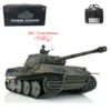 Heng Long 1/16 7.0 Plastic German Panther V RC Military Tank 3819 360° Turret Rotation BB Pellet Smoke Infrared TH17286-SMT2 3