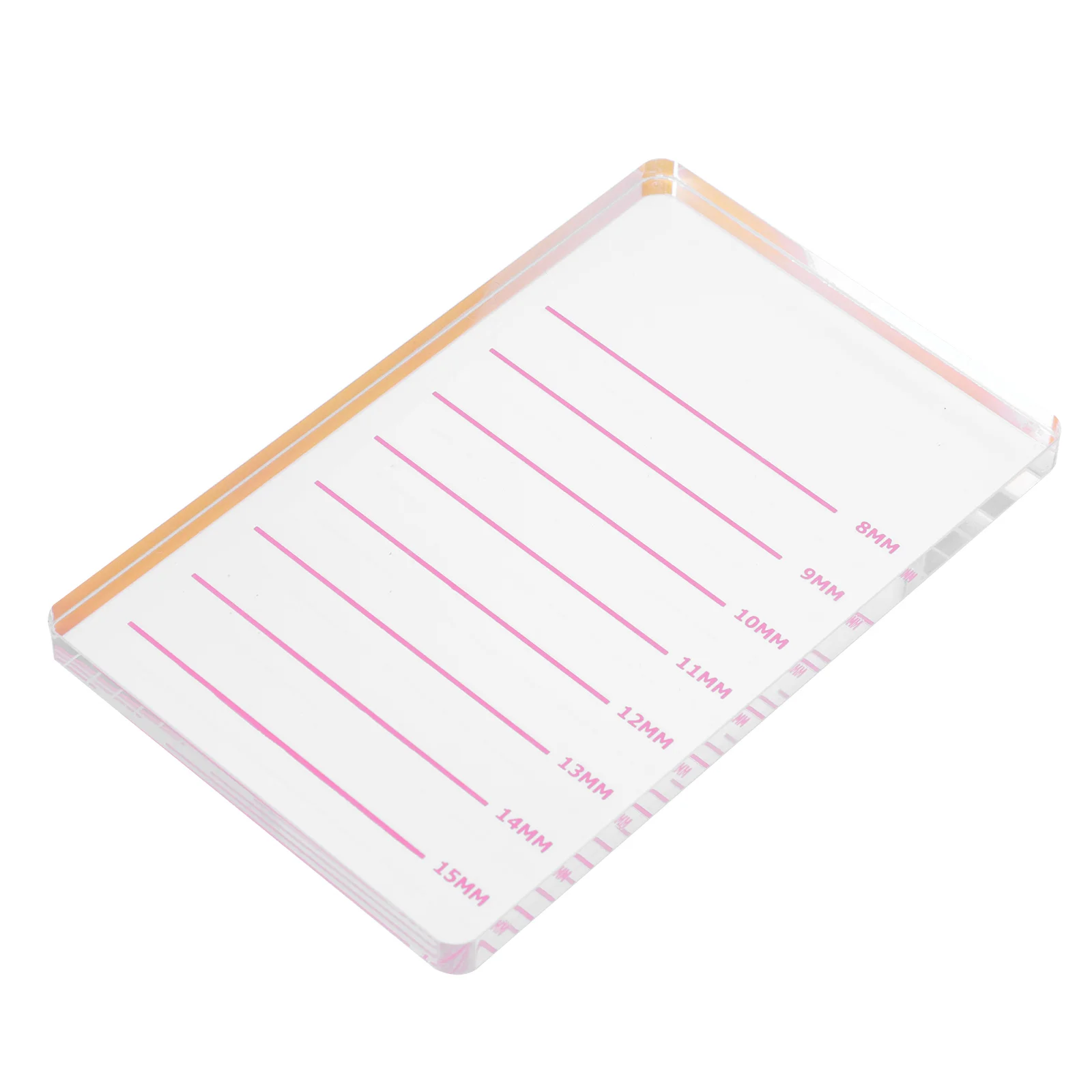 

1PC Delicate Eyelash Grafting Board Acrylic Grafting Eyelash Blooming Board