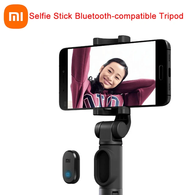 Palo Selfie Bluetooth, Palo Selfie Portátil Extensible Palo de Rotación  Telescópico Ajustable con Control Remoto de Trípode, Soporte para Teléfono
