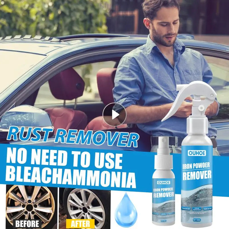 

Rust Remover Multifunctional Stainless Steel Surface Polisher Car Wheel Rust Remover Spray Automotive Cleaning Products Supplies