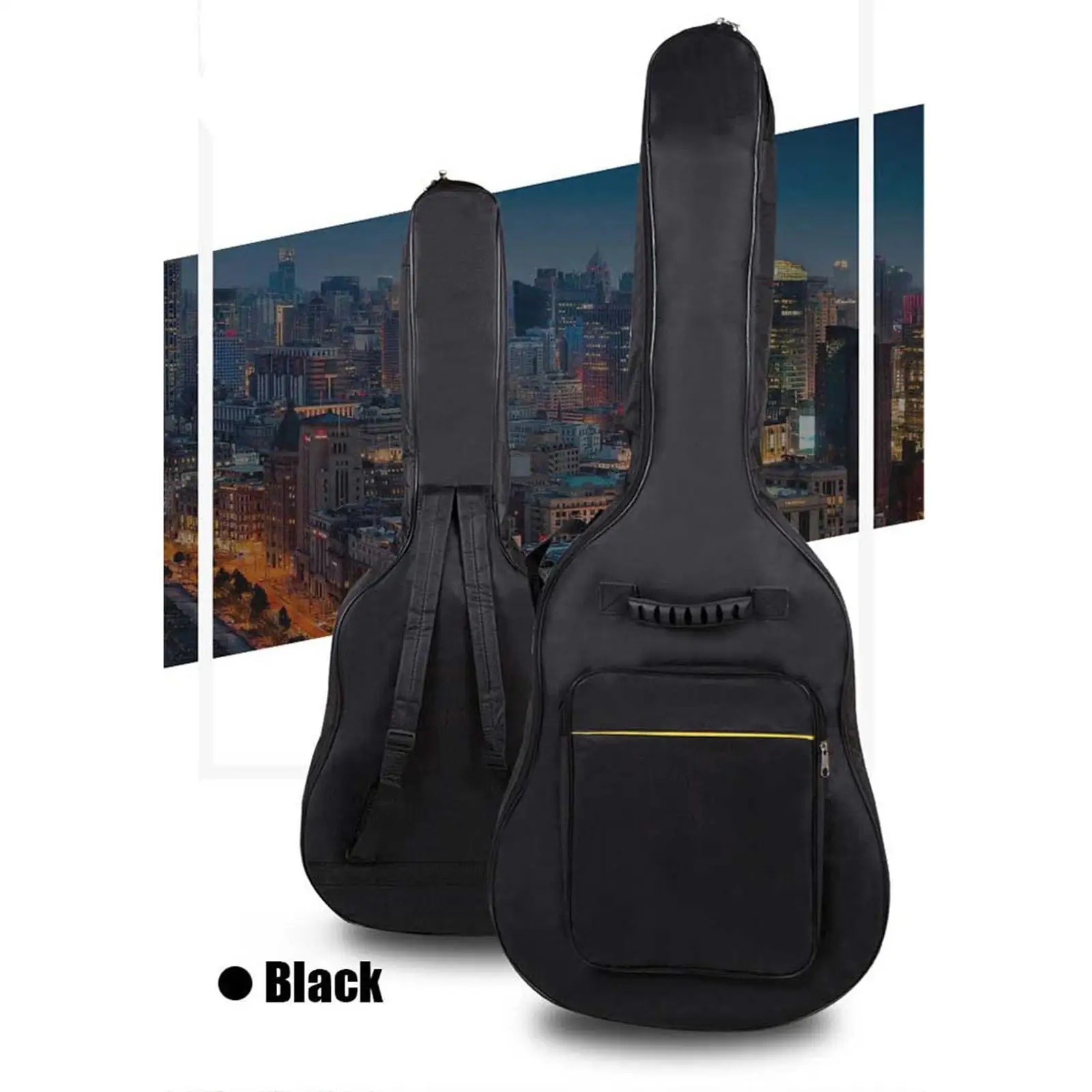 Waterproof Guitar Travel Bag Case Shoulder Bags Backpack for 36 '' Guitar
