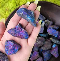 Colorful!Natural Peacock Ore Raw Stone Mineral Specimen For Decor 2