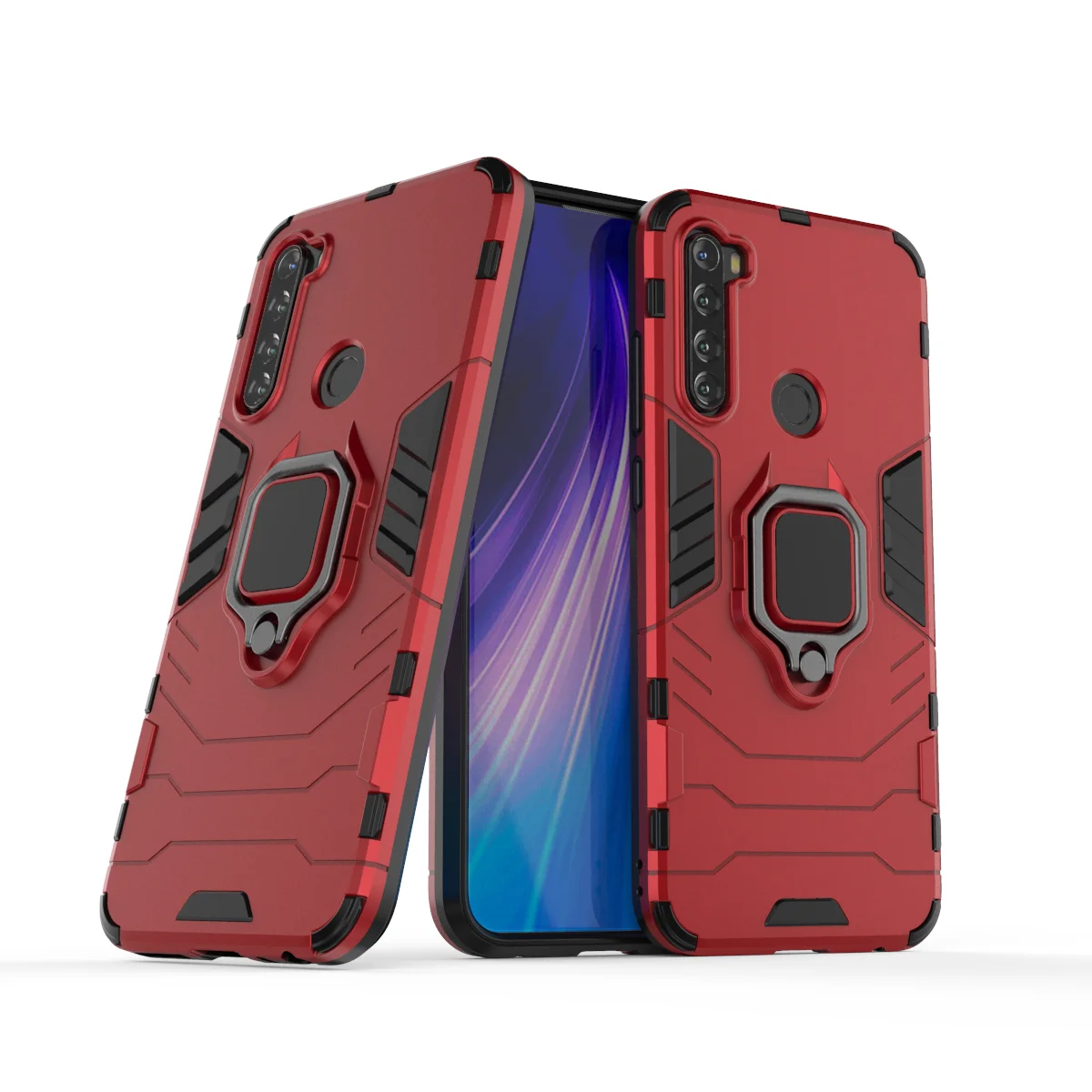 Per Xiaomi Redmi Note 8T Custodia Antiurto Armatura Custodia Magnetica Per Telefono Per Redmi Note 8T Cover