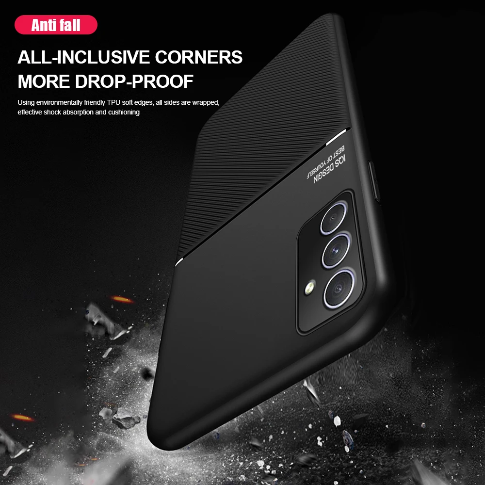 Luxury Non-Slip Magnetic Phone Case with Built-in Car Holder