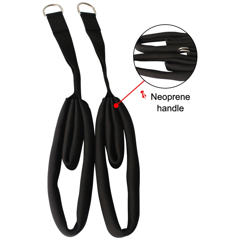 Tricep Rope Activating More Muscle Fibers for Gym Pull Machine Bodybuilding Facepulls for Professional Gym Home Workout Handles