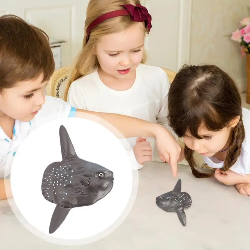 Artificial Fish Simulated Ocean Sunfish Sea Fish Model Home Decor Educational Kids Toy Fish Prop For Pretend Play Tabletop Shop 5