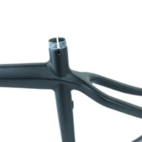 Cadre de vélo de montagne en carbone 27.5ER avec frein à disque, modèle à axe traversant, câblage interne, cadre de vélo en carbone T700 3