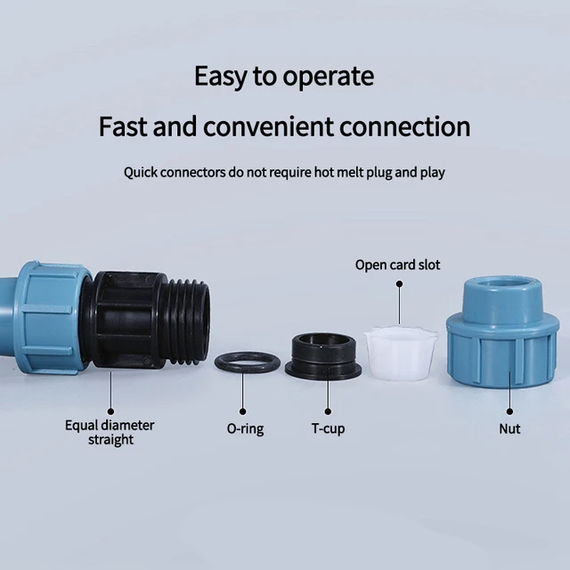 20/25/32 Mm Pe -Cső Csapvíz -Hasító Gyors Szelep Csatlakozó Könyök Adapter Kerti Farm Öntözés Ibc Víztartály Cső Szerelvények - Image 4