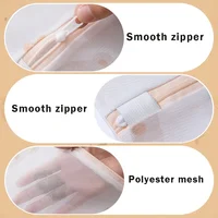 5PCS Cartoon Laundry Bag For Washing Machine Protecing Clothes Larger Cute Print Washing Bag Dirty Clothes Storage Bag 2
