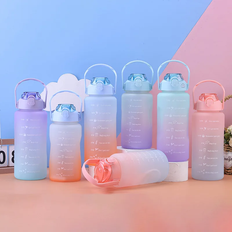 Water Bottle Times | Large Cute Water Bottles | 2l Drink Water Bottle ...