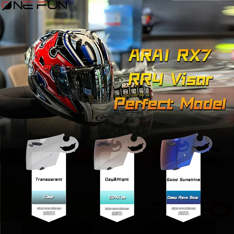 Old Model Helmet Visor for ARAI RX7 RR4 Astro-Tr Quantum Vector Condor Viper Astral FNR Lens Case Full Face Mask Glasses Shield 2