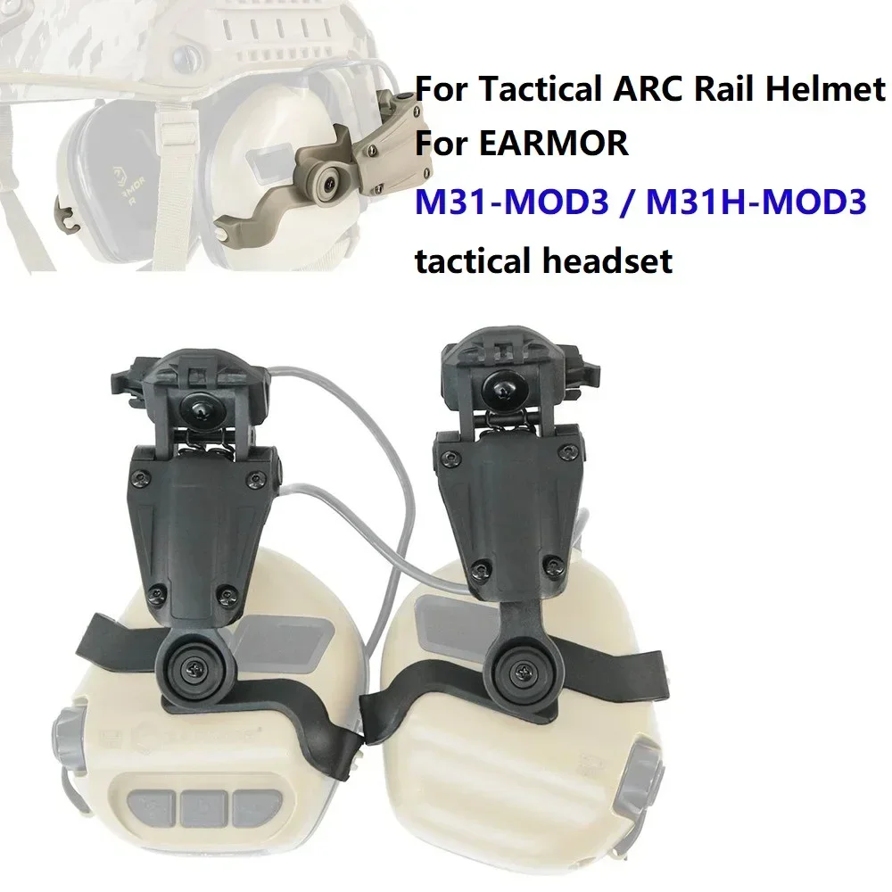 tciheadsets-tactical-arc-capacete-rail-adapter-tiro-eletronico-para-os-ouvido-militar-airsoft-tactical-headset-earmor-m31-m31h
